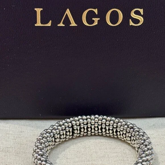 Lagos Signature Caviar Bracelet 15Mm - Picture 8 of 16